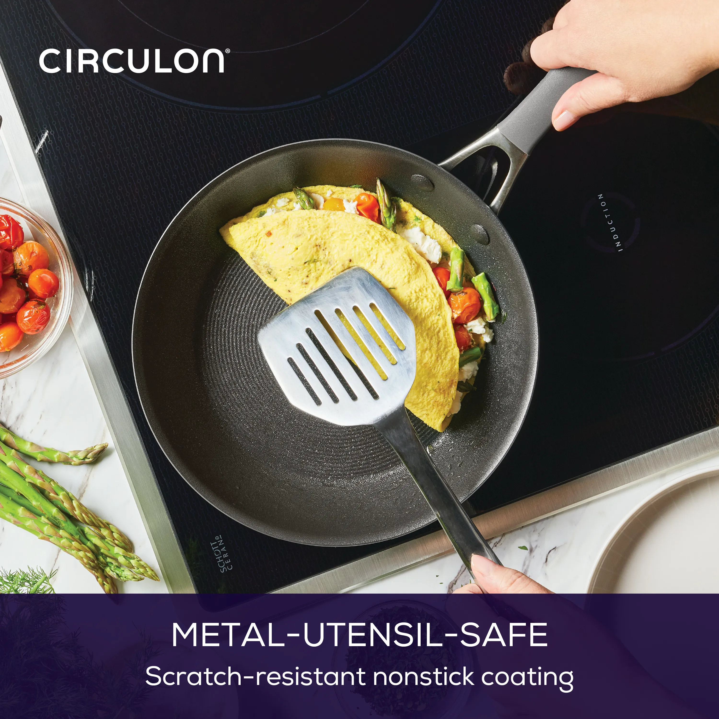 10-Inch Frying Pan: Nonstick ScratchDefense™ Fry Pan