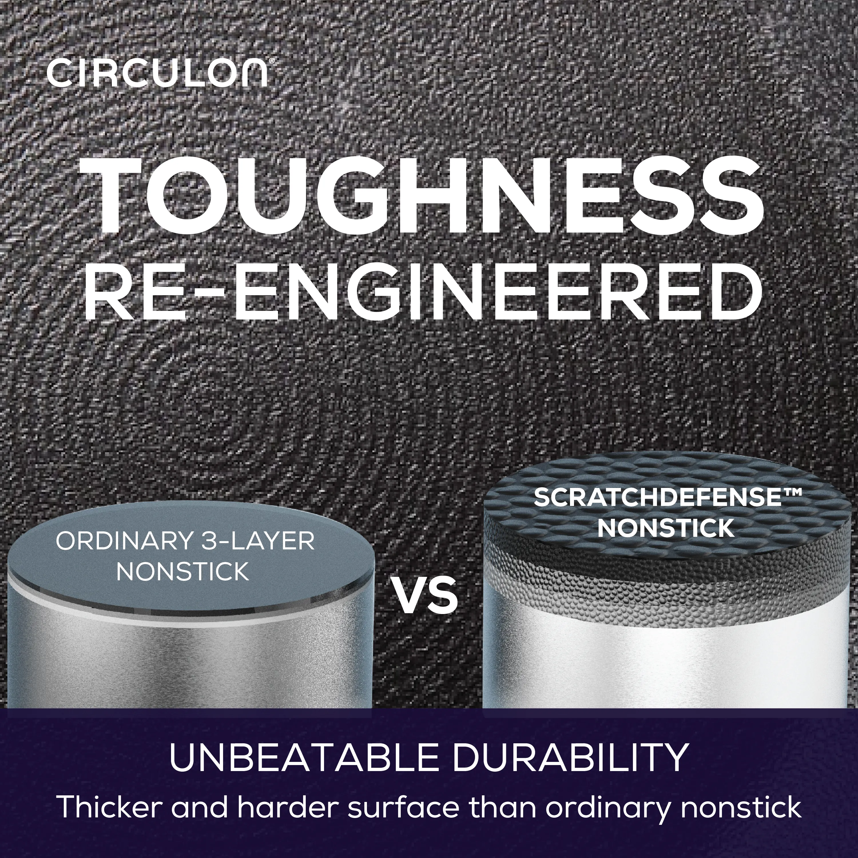 10-Inch Frying Pan: Nonstick ScratchDefense™ Fry Pan