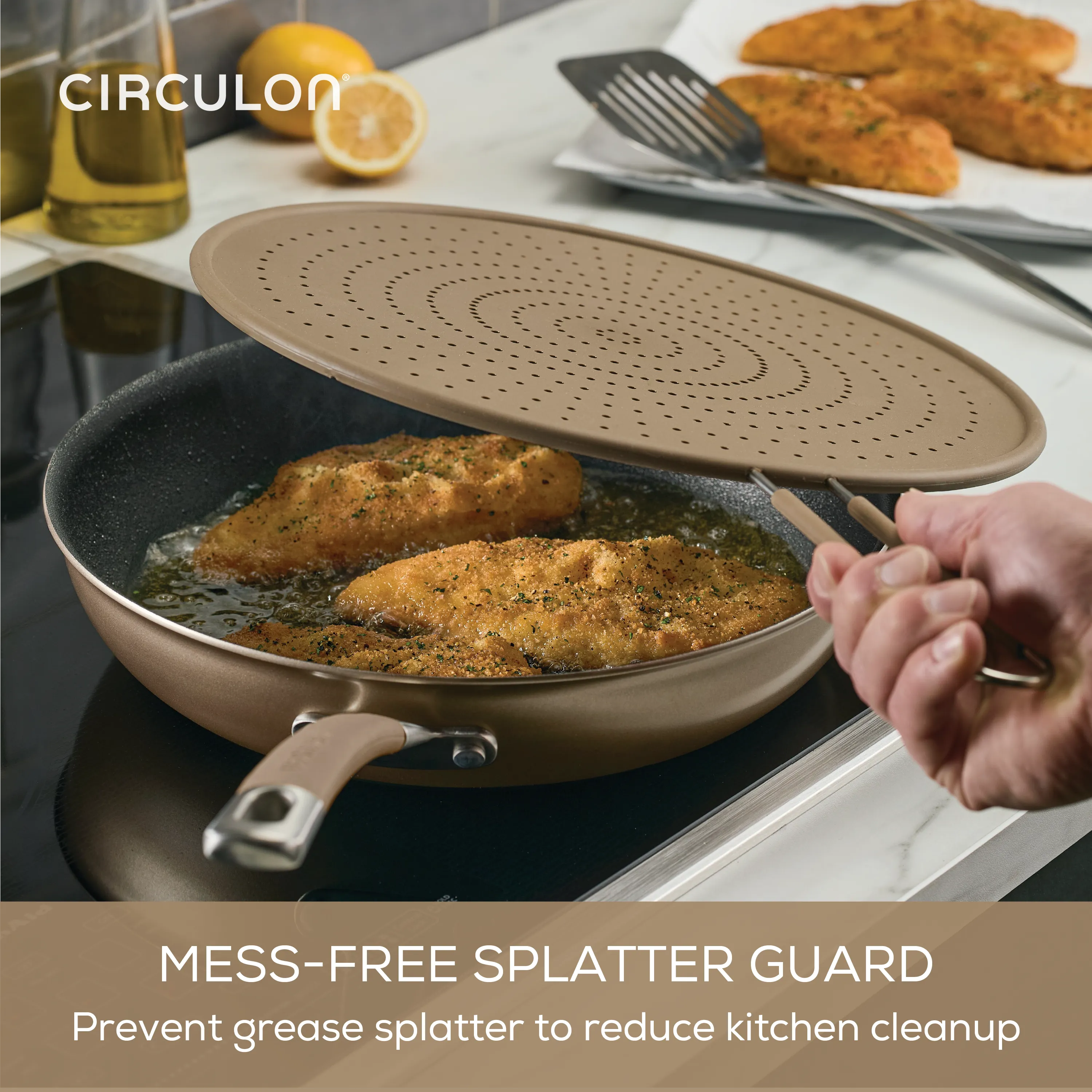 10-Piece ScratchDefense Nonstick Cookware Set