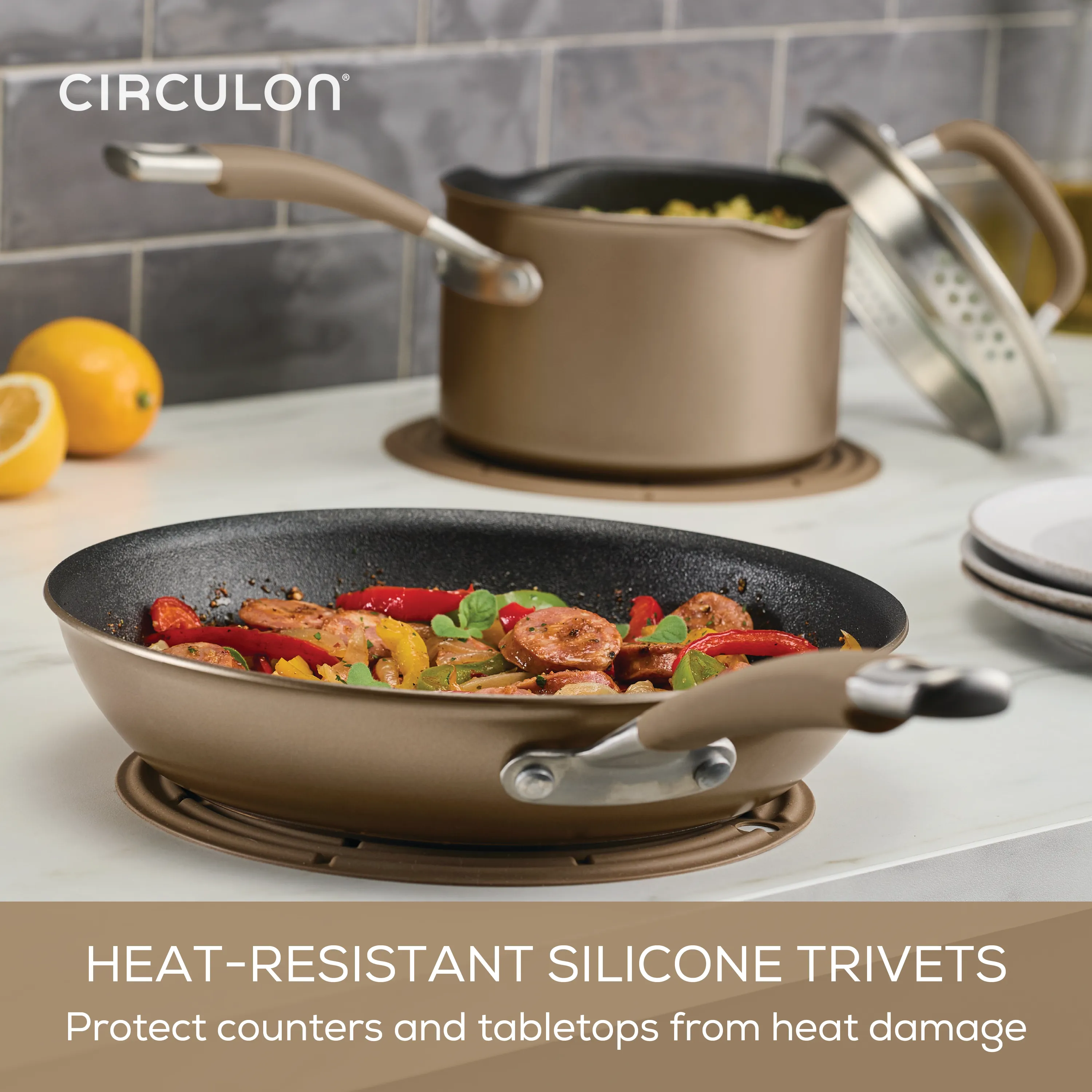 10-Piece ScratchDefense Nonstick Cookware Set