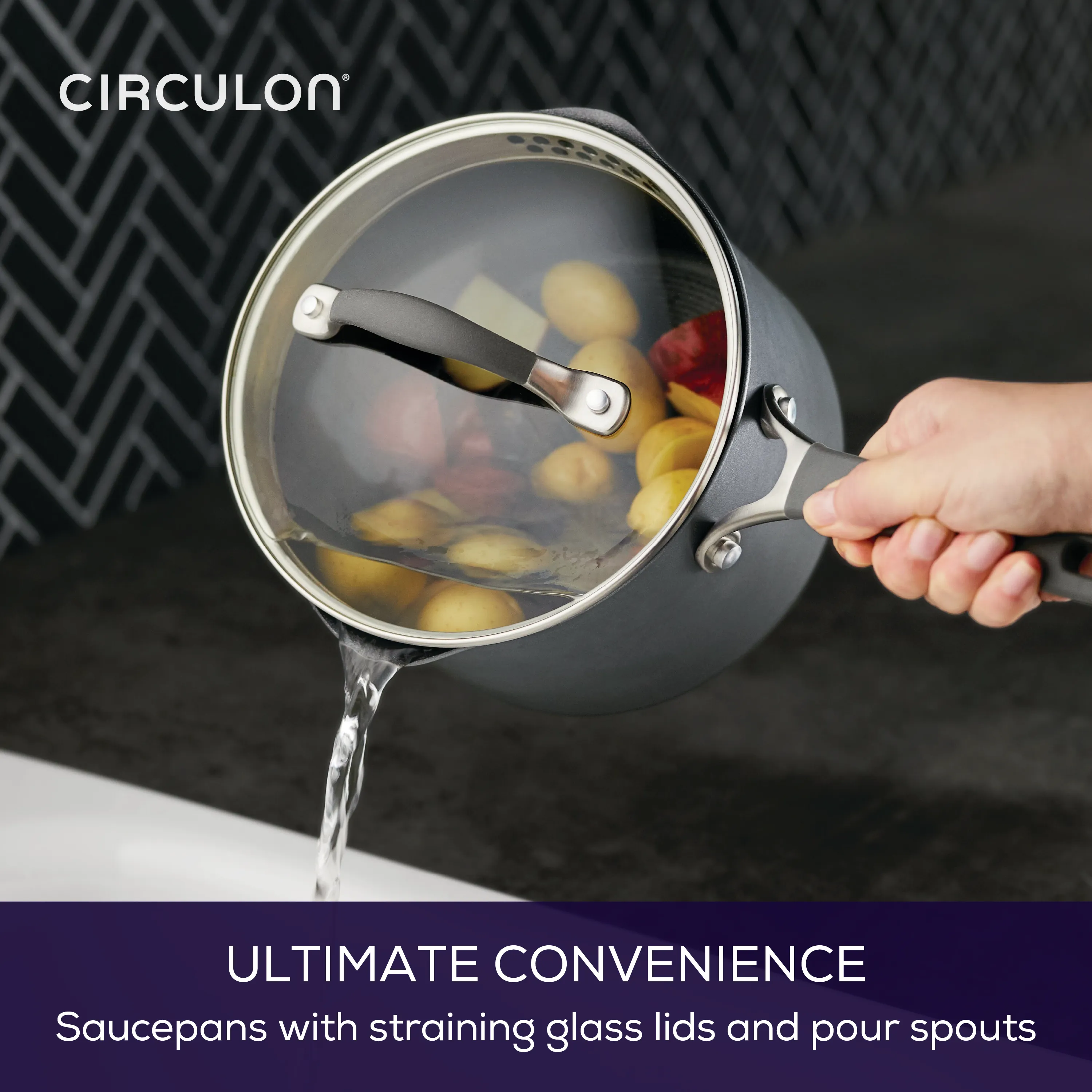 10-Piece ScratchDefense™ Nonstick Cookware Set