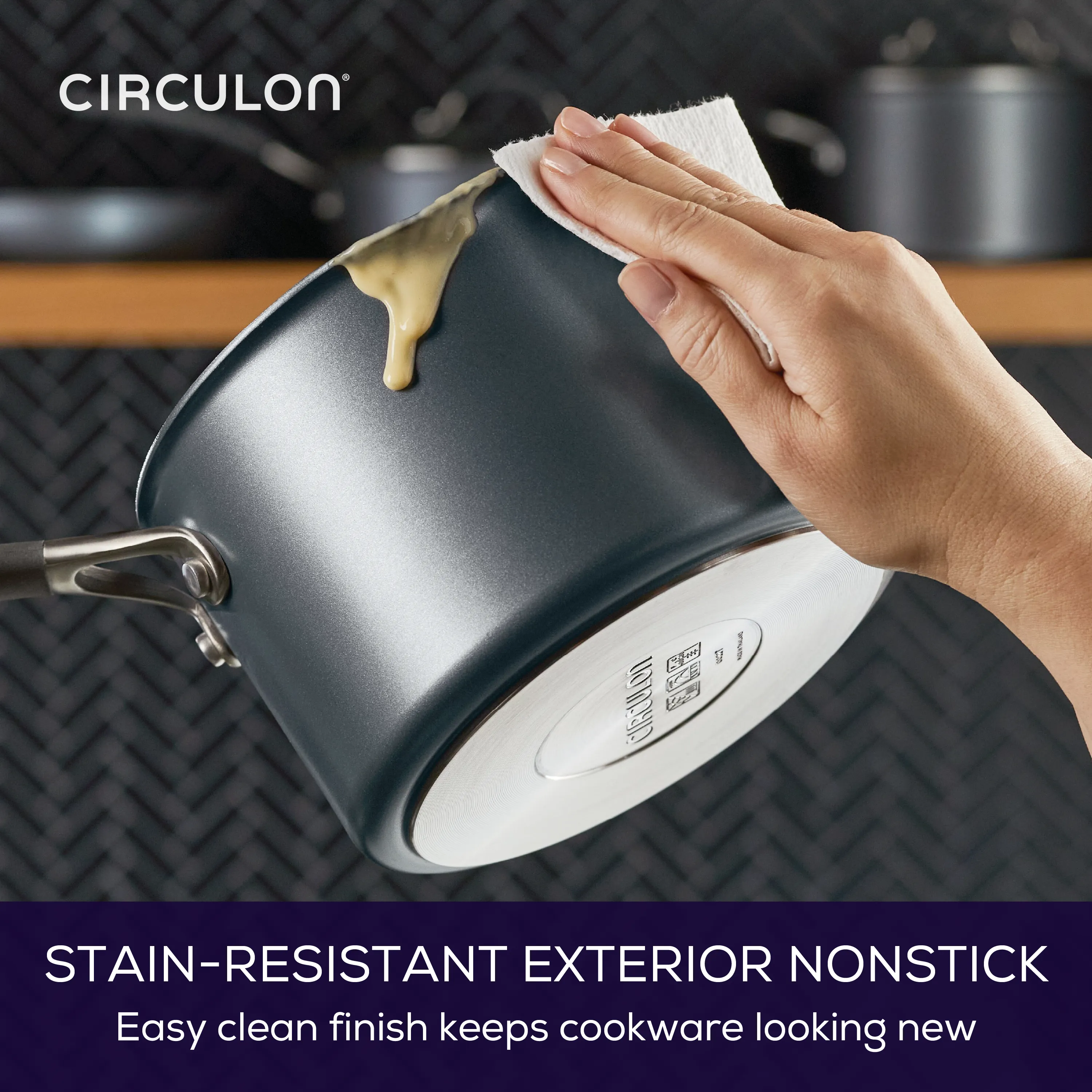 10-Piece ScratchDefense™ Nonstick Cookware Set