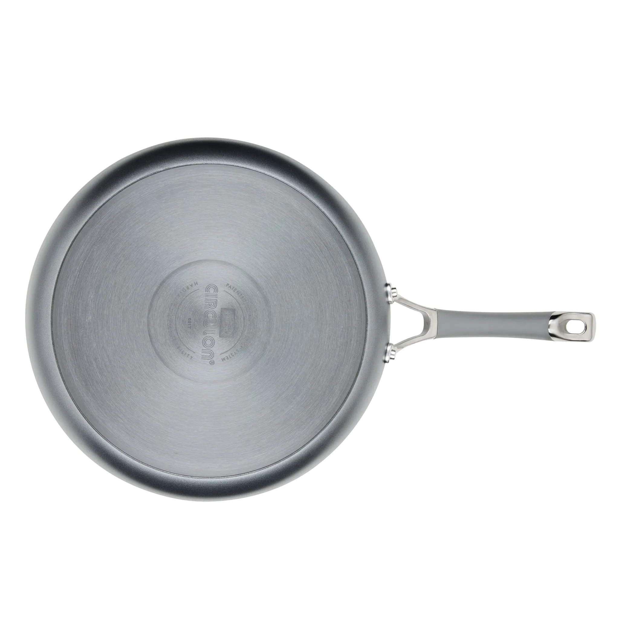 12-Inch Hard-Anodized Nonstick Deep Frying Pan with Lid