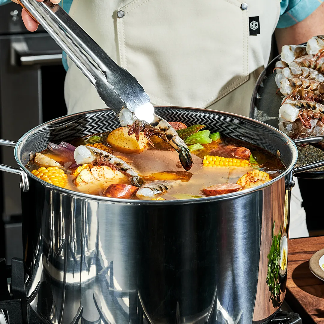 12QT Hybrid Stock Pot with Lid (11.35L)