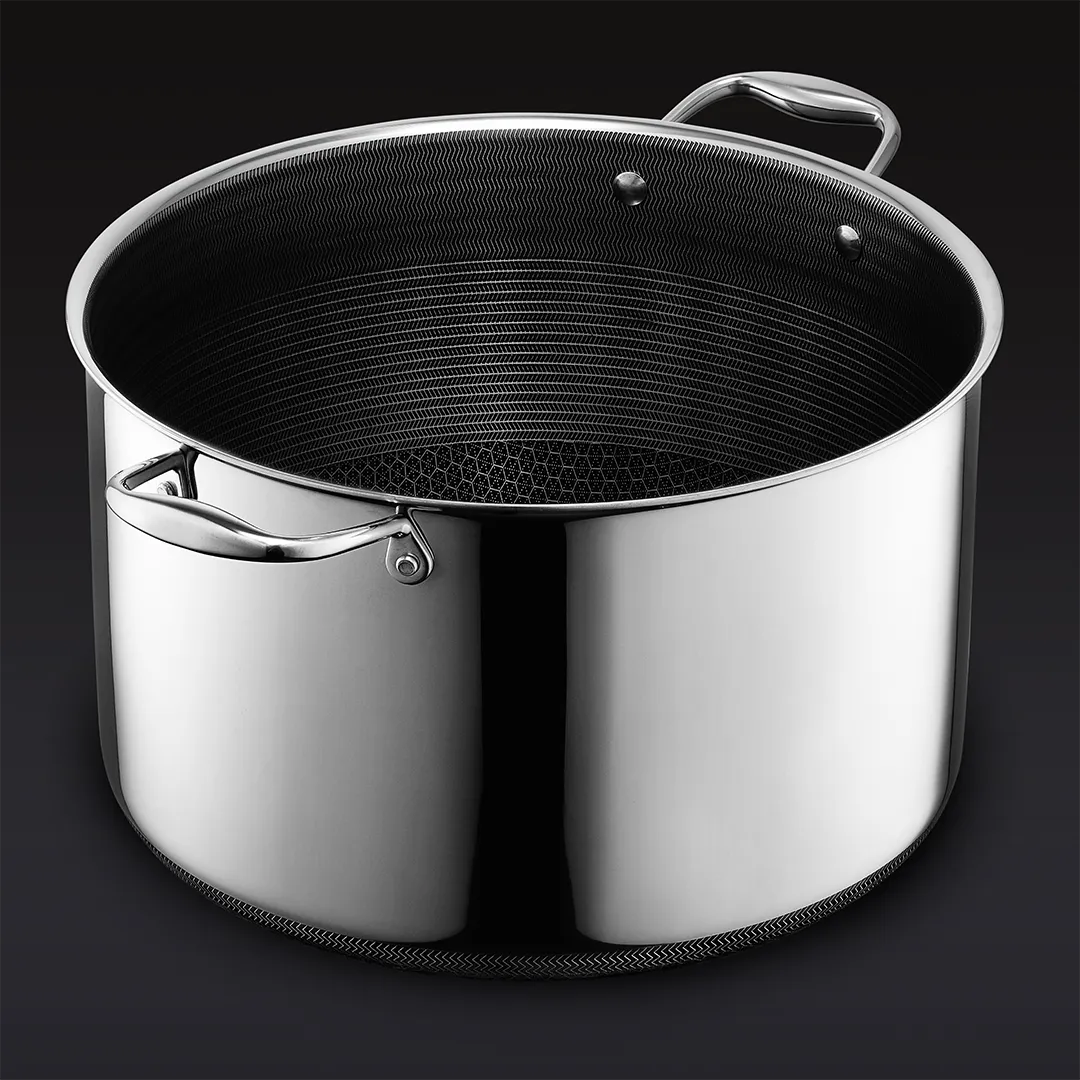 12QT Hybrid Stock Pot with Lid (11.35L)