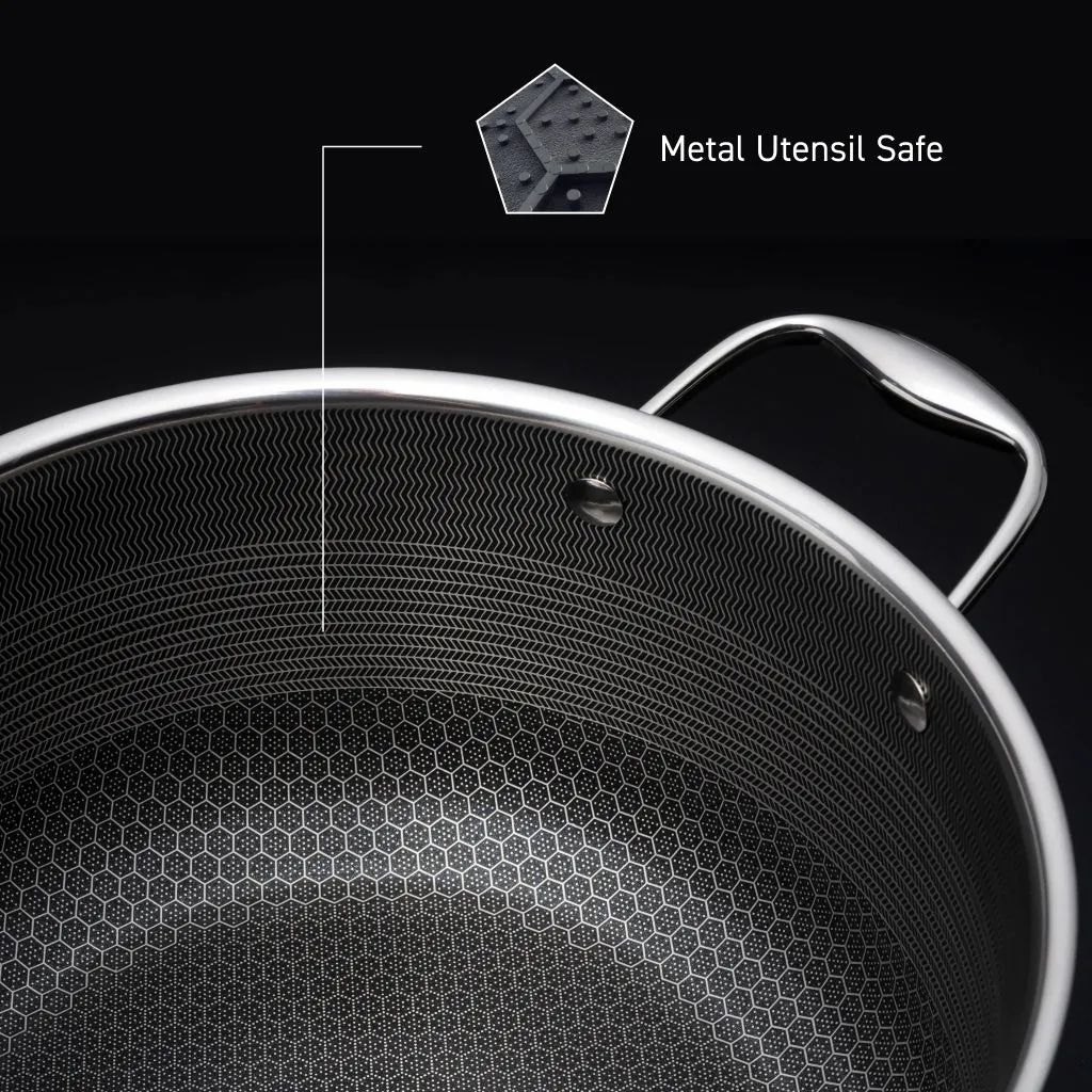 12QT Hybrid Stock Pot with Lid (11.35L)