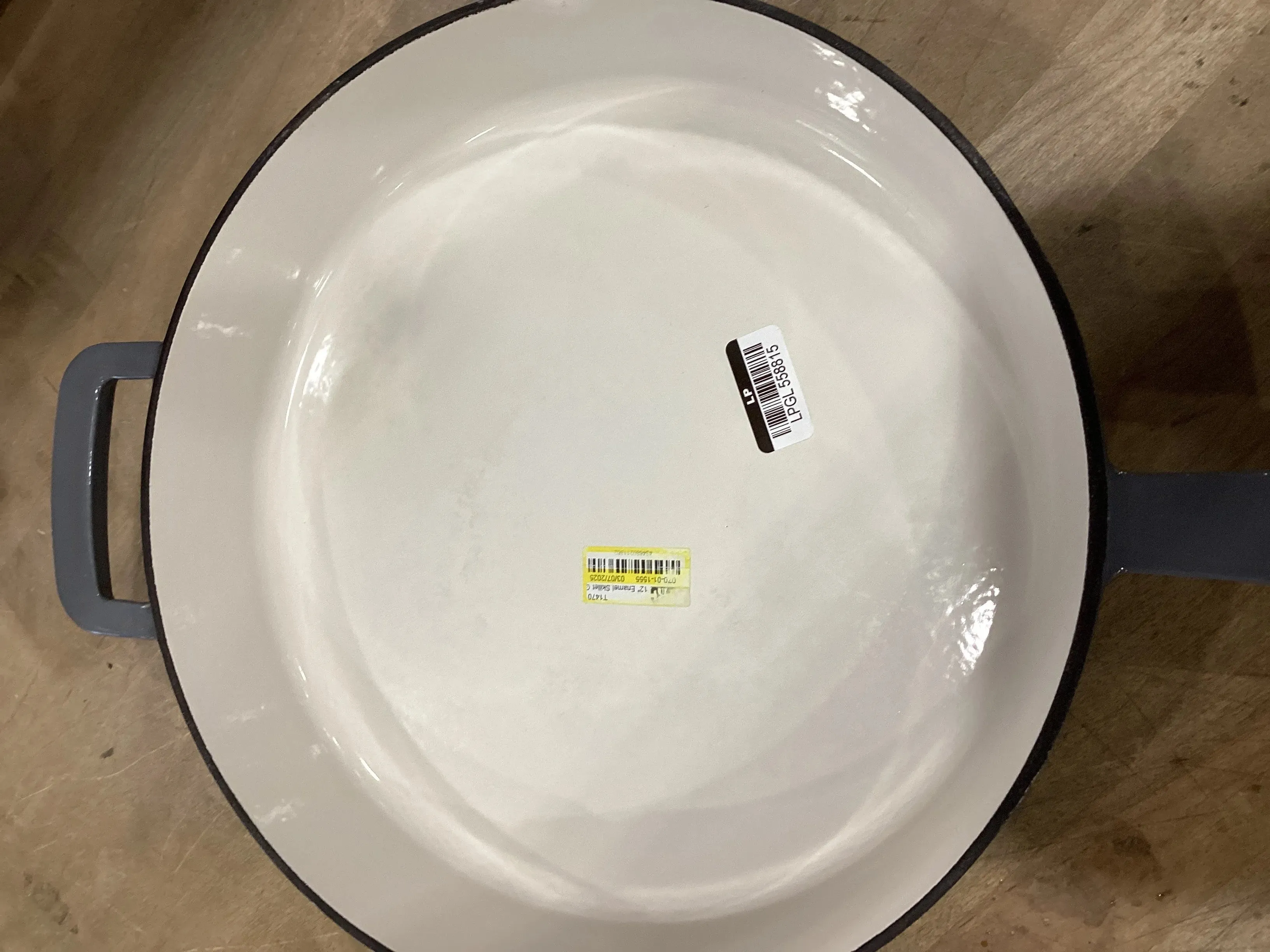 12" Enamel Skillet Gray Eclipse - ™ (See Description)