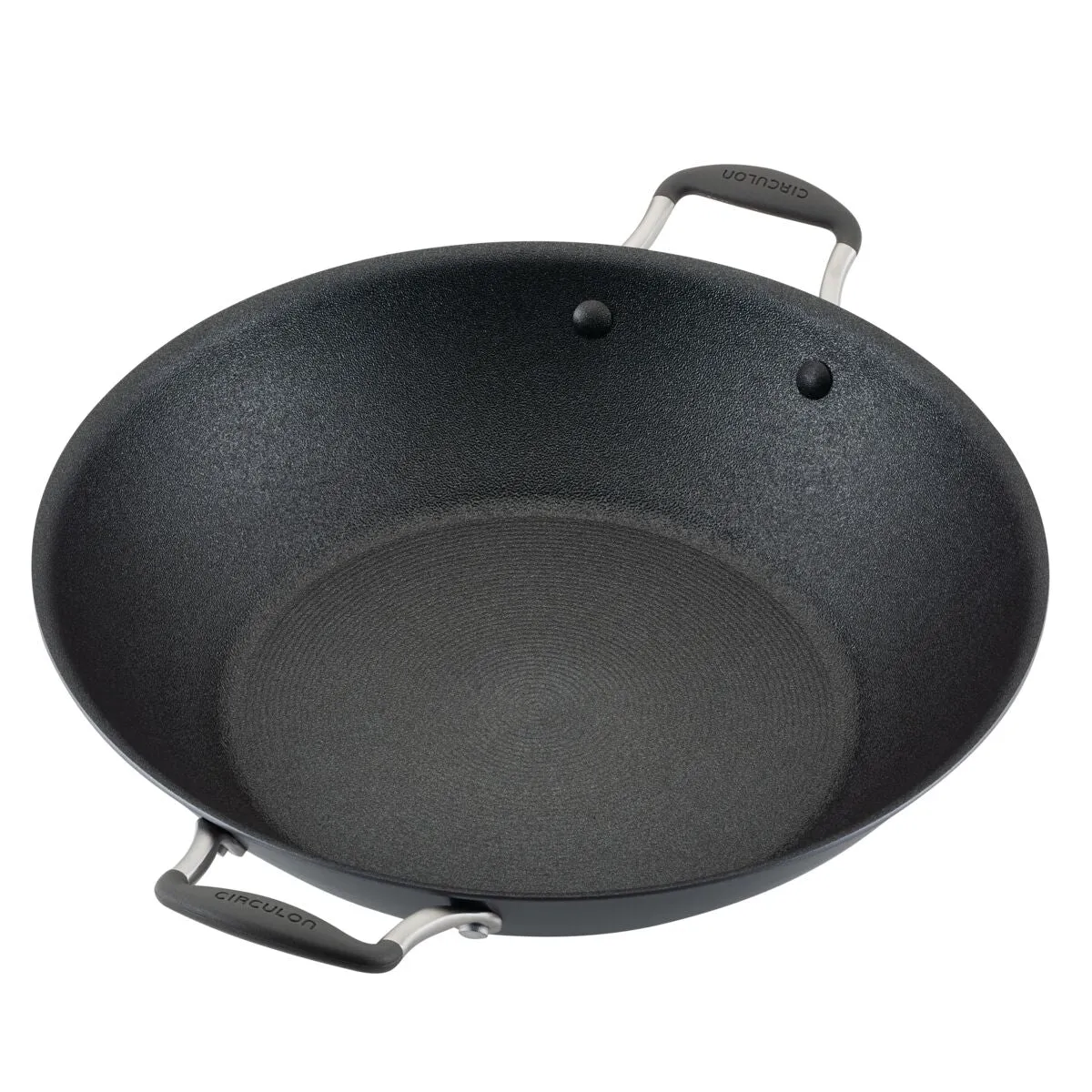14-Inch A1 ScratchDefense™ Nonstick Wok with Lid