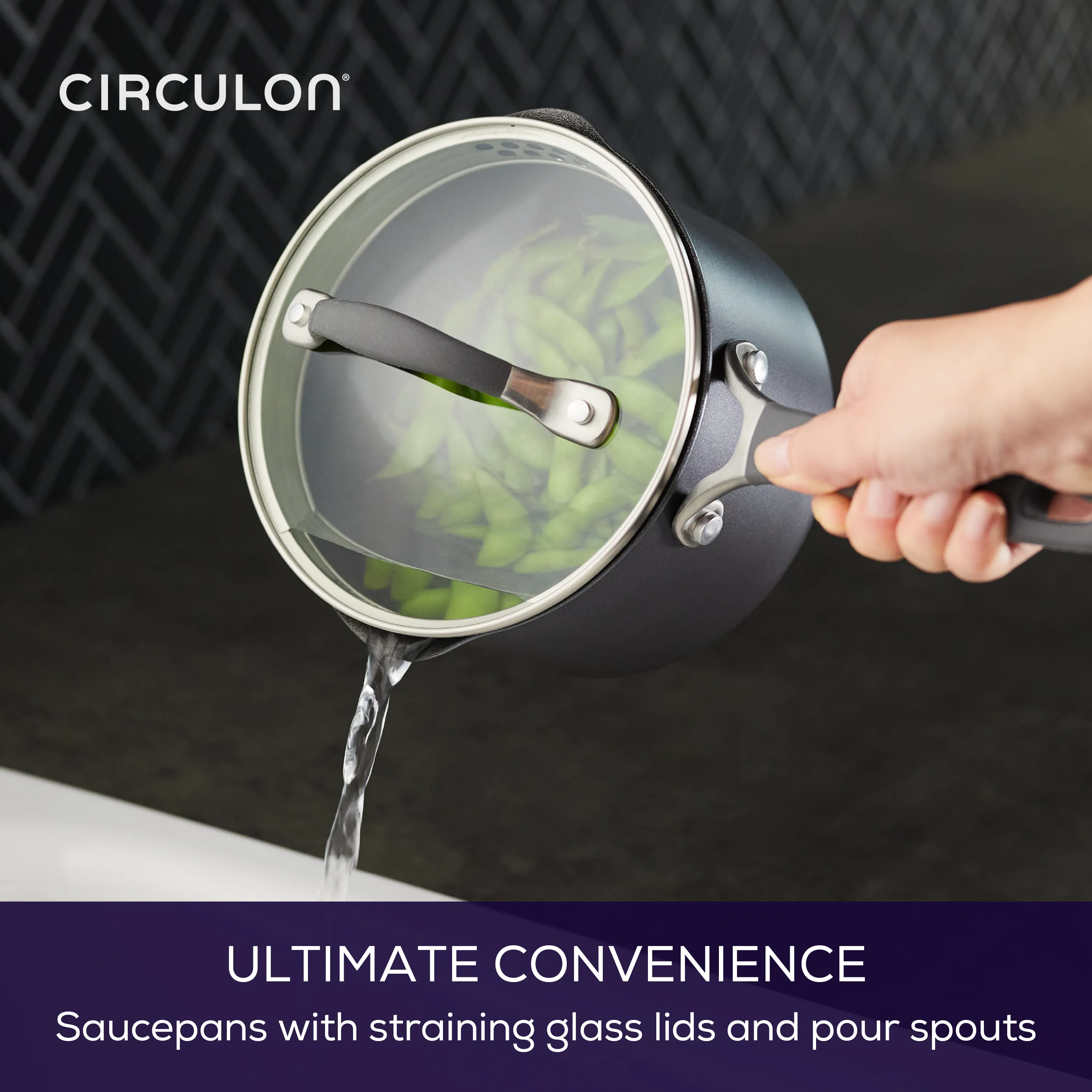 2-Quart A1 ScratchDefense™ Nonstick Sauce Pan with Lid