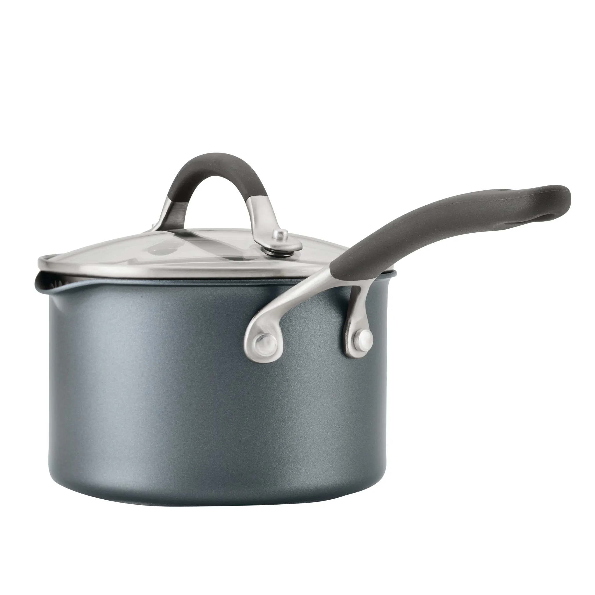 2-Quart A1 ScratchDefense™ Nonstick Sauce Pan with Lid