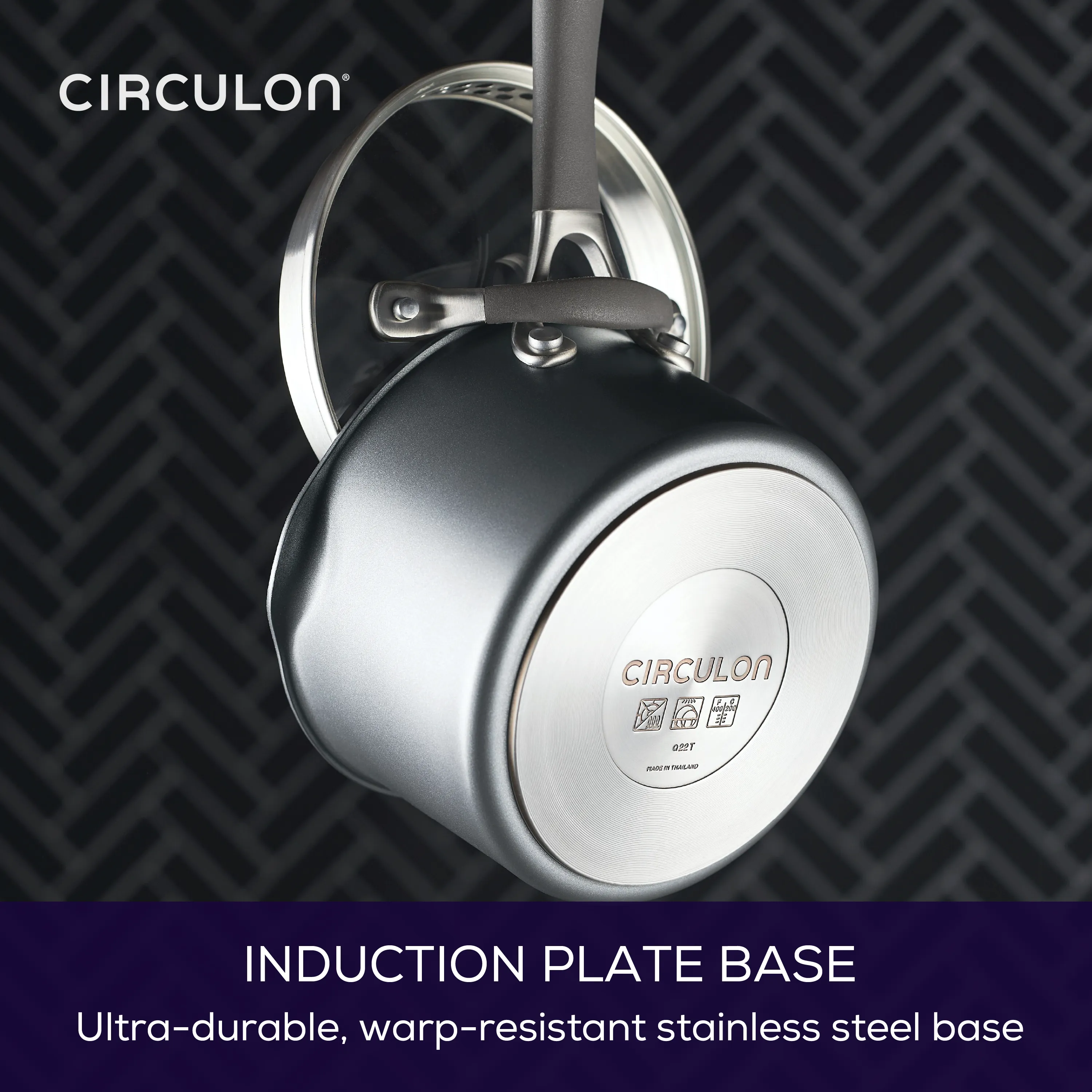 2-Quart A1 ScratchDefense™ Nonstick Sauce Pan with Lid