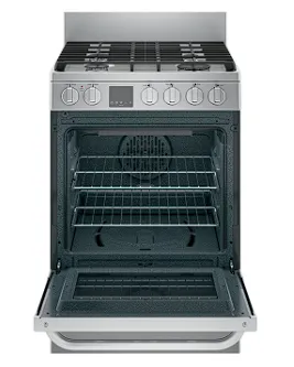 24" 2.9 Cu. Ft. Gas Free-Standing Range with Convection and Modular Backguard