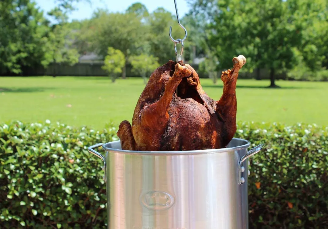 29QT Aluminum Turkey Frying Cooker Kit