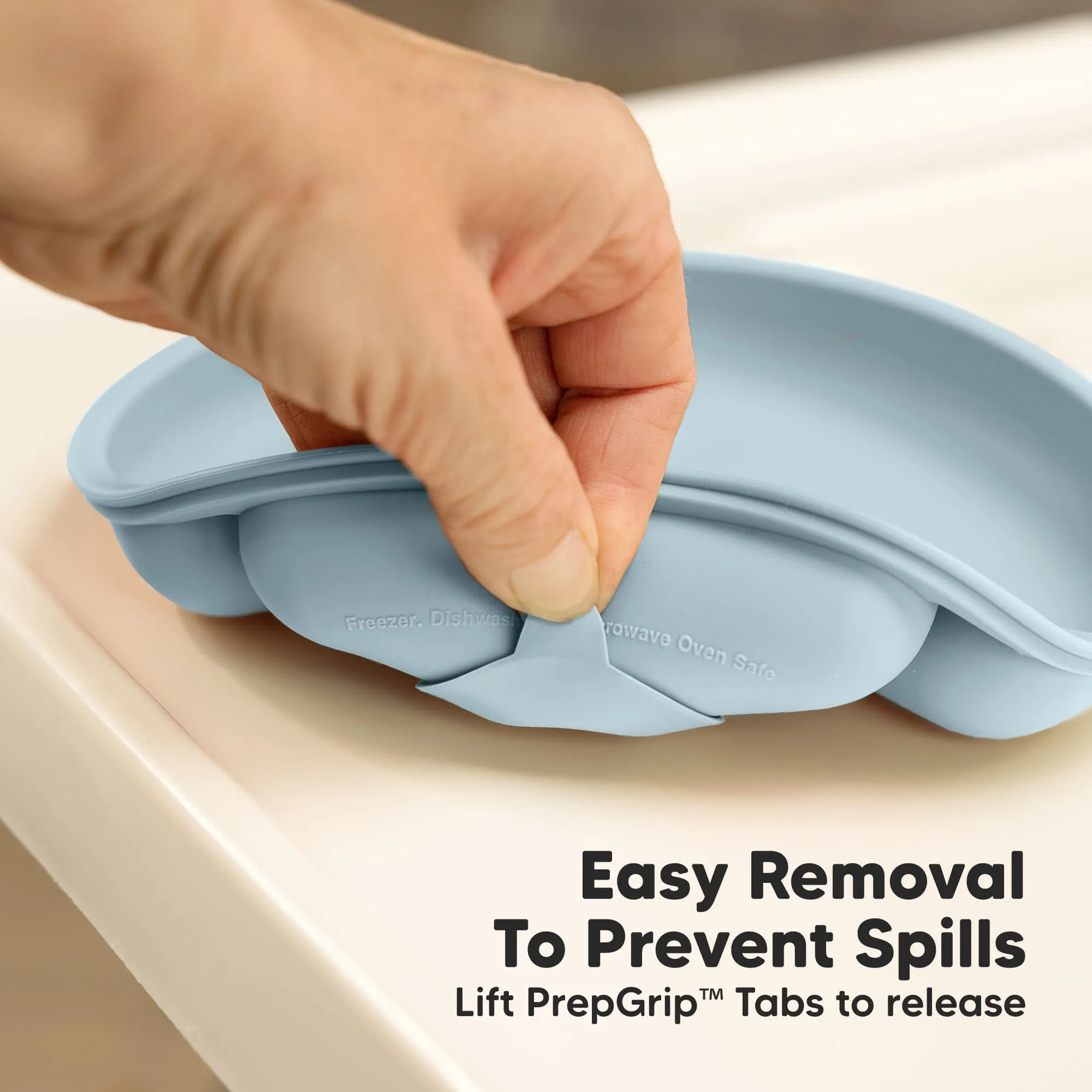 3-Pack Prep Silicone Suction Plates (Popsicle)