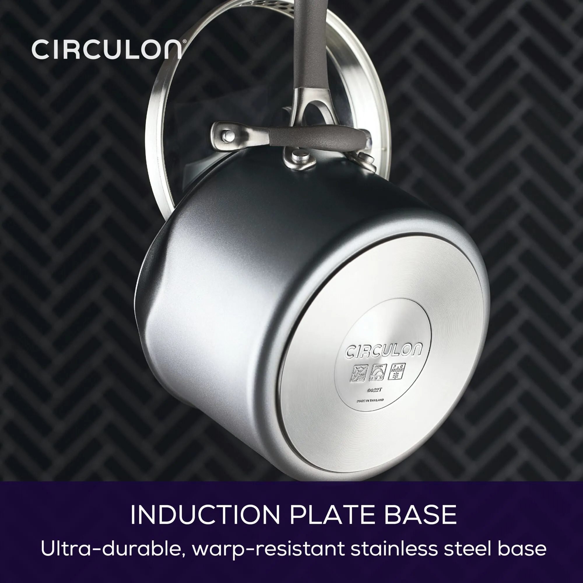 3-Quart A1 ScratchDefense™ Nonstick Saucepan and Lid
