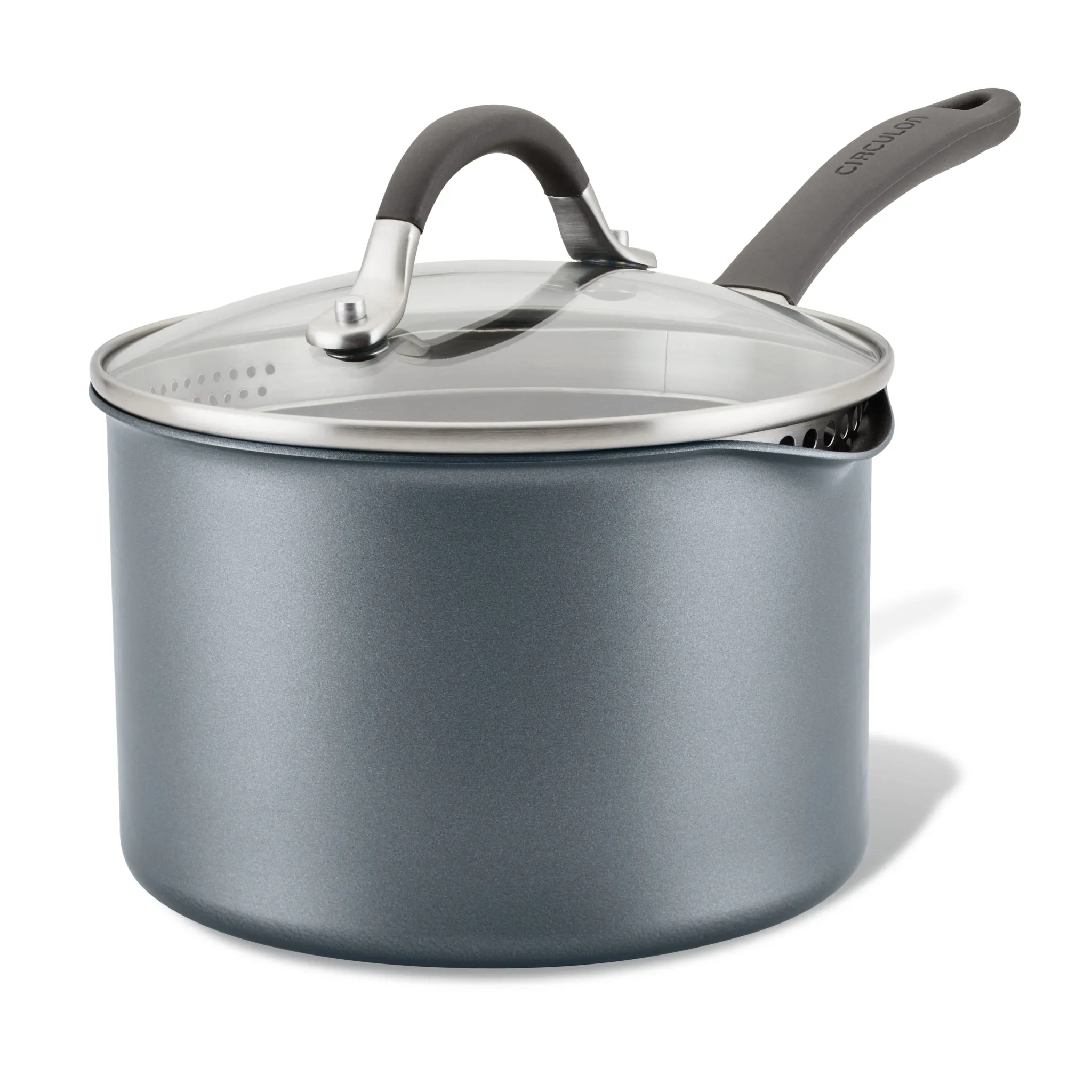 3-Quart A1 ScratchDefense™ Nonstick Saucepan and Lid