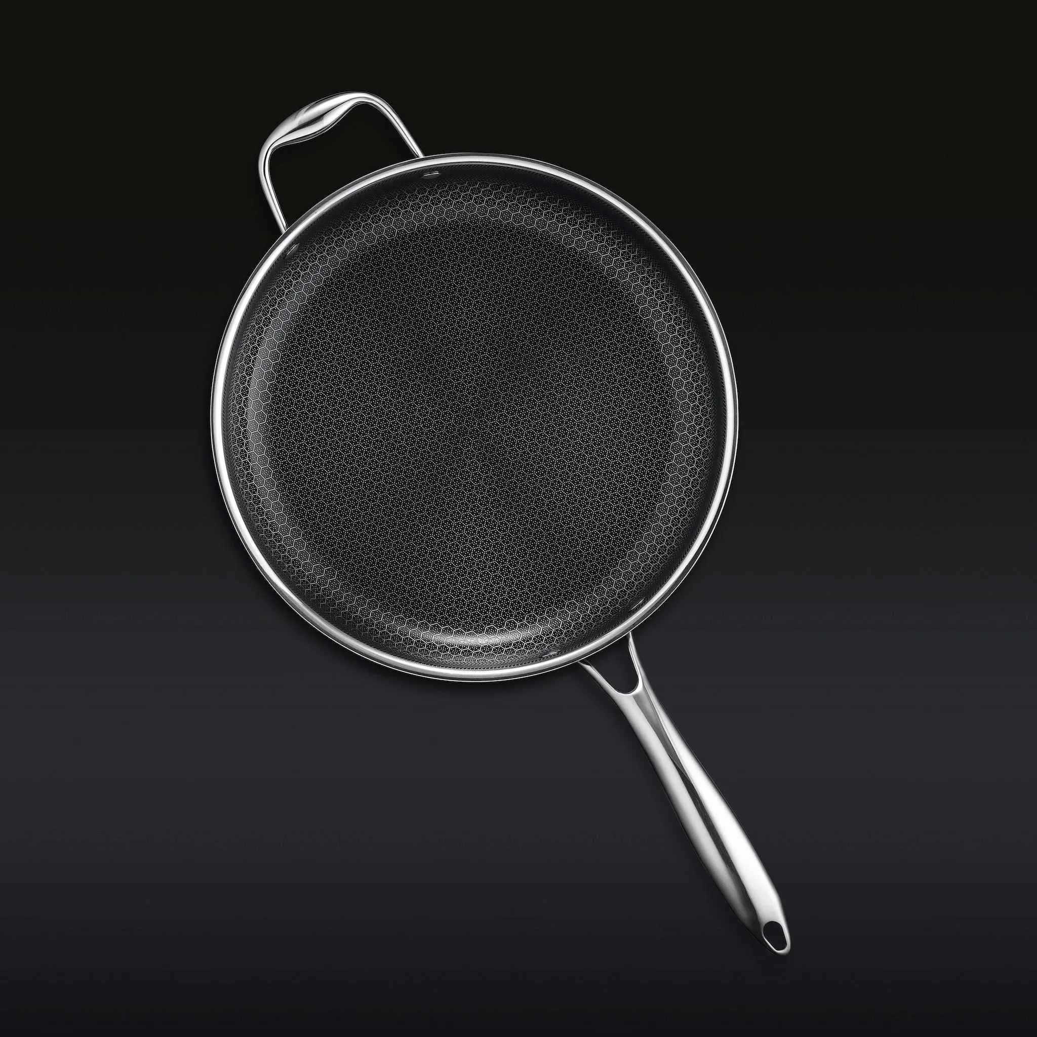 4.5QT Hybrid Deep Sauté Pan with Lid (4.25L)