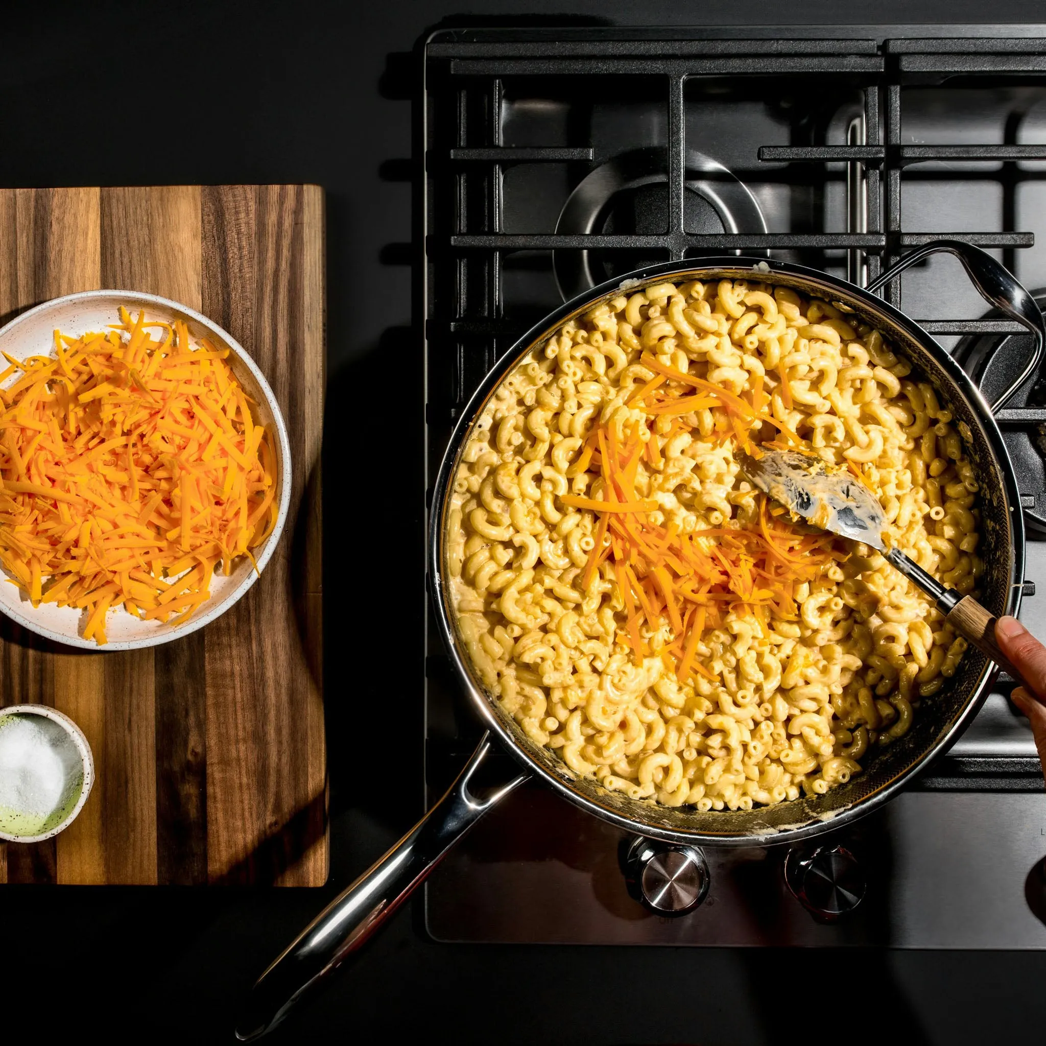 4.5QT Hybrid Deep Sauté Pan with Lid (4.25L)