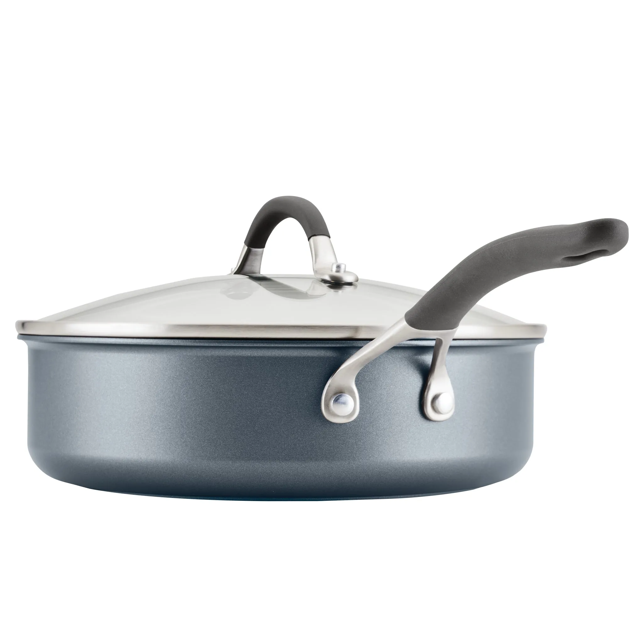 5-Quart A1 ScratchDefense™ Nonstick Saute Pan with Lid