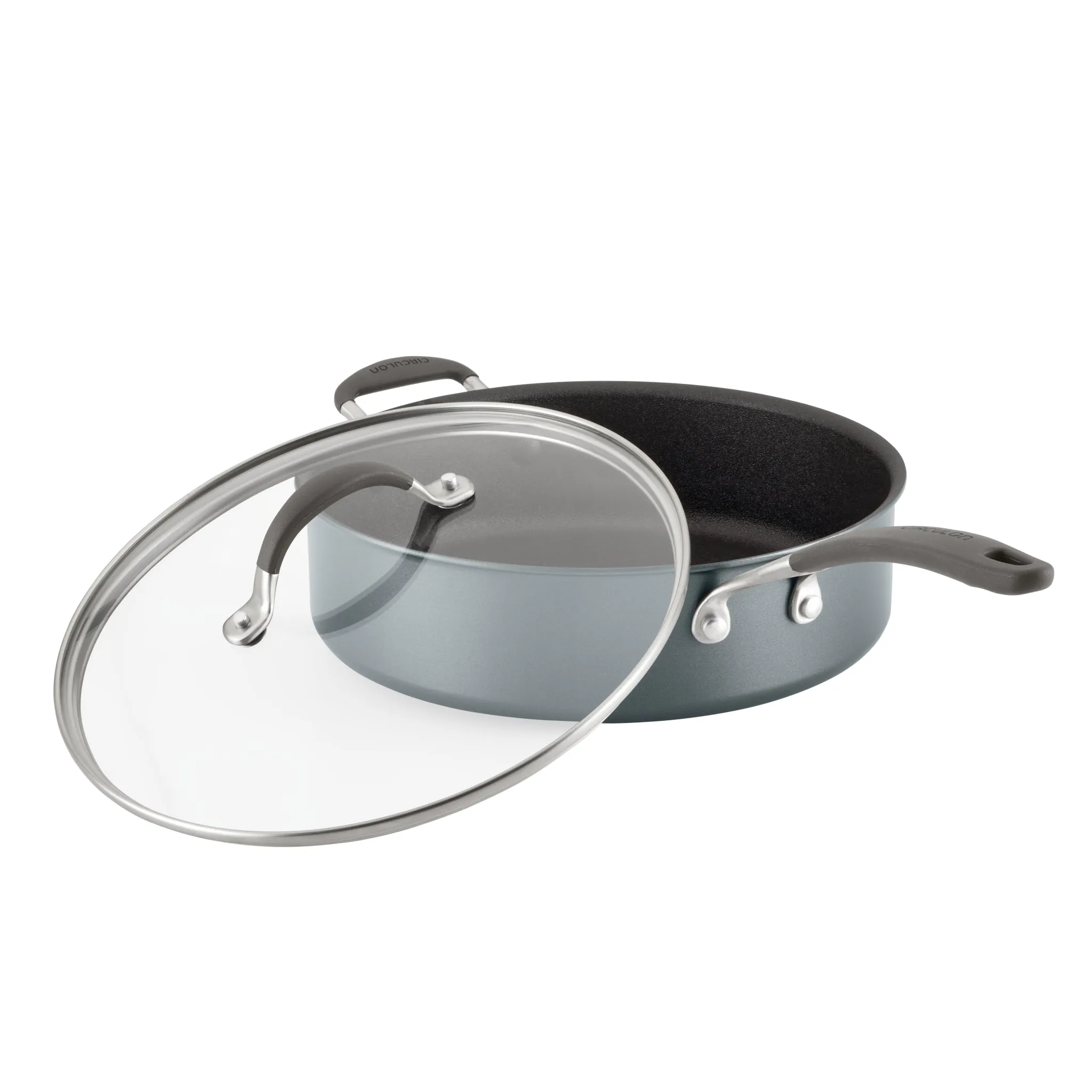 5-Quart A1 ScratchDefense™ Nonstick Saute Pan with Lid