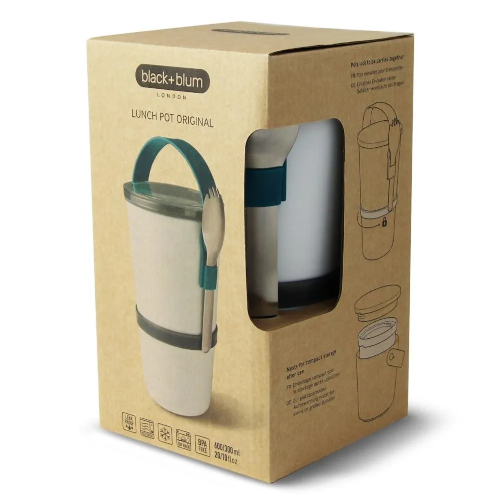 Black   Blum Lunch Pot - 600ml