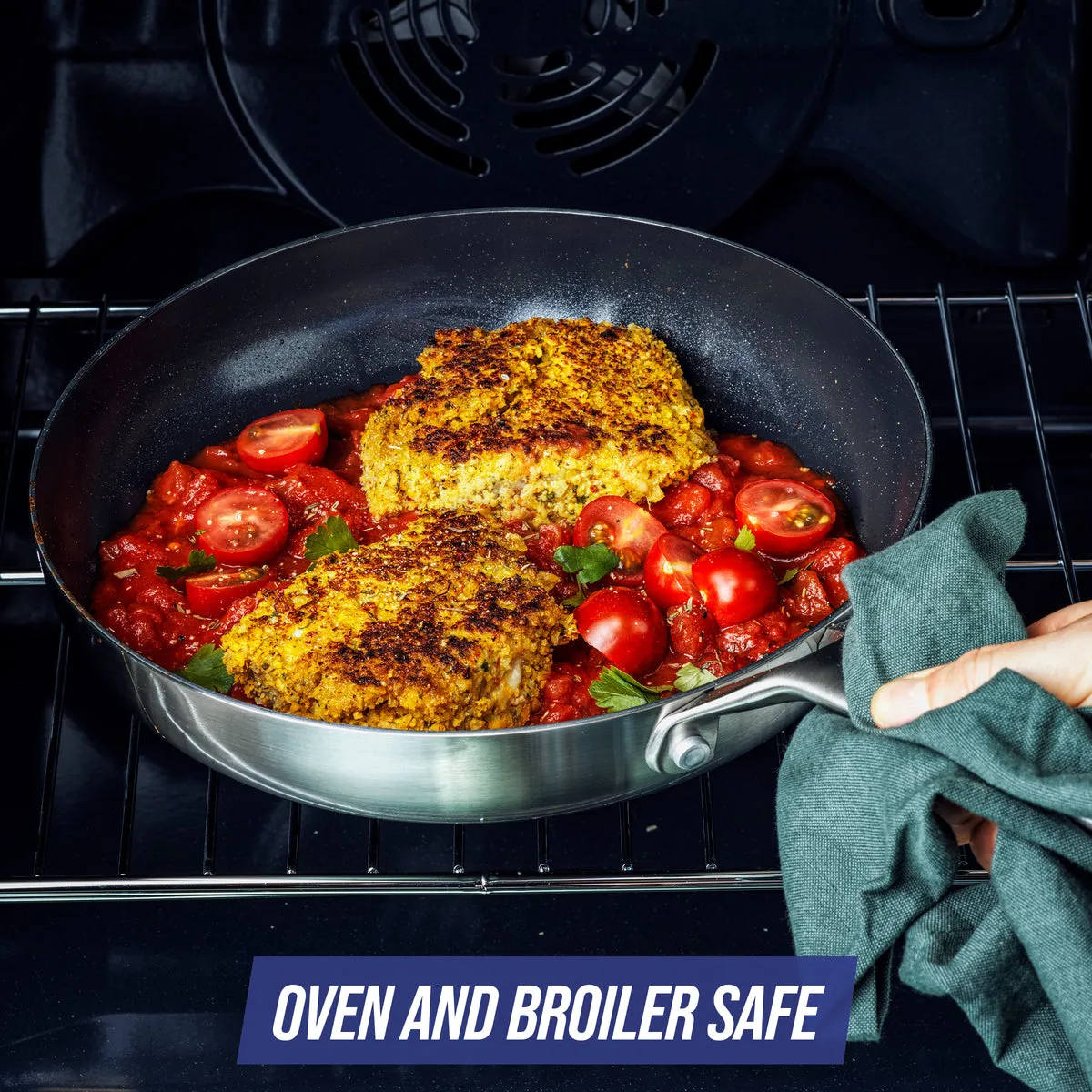 Blue Diamond Triple Steel 9.5" Frypan