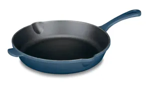 Chefs Classic Enameled Cast Iron 10" Skillet - Provencal Blue