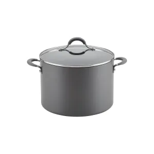 Circulon 10-Qt Cov Stockpot Aluminum Dishwasher Safe Non-Stick Stockpot - RED ONE SIZE