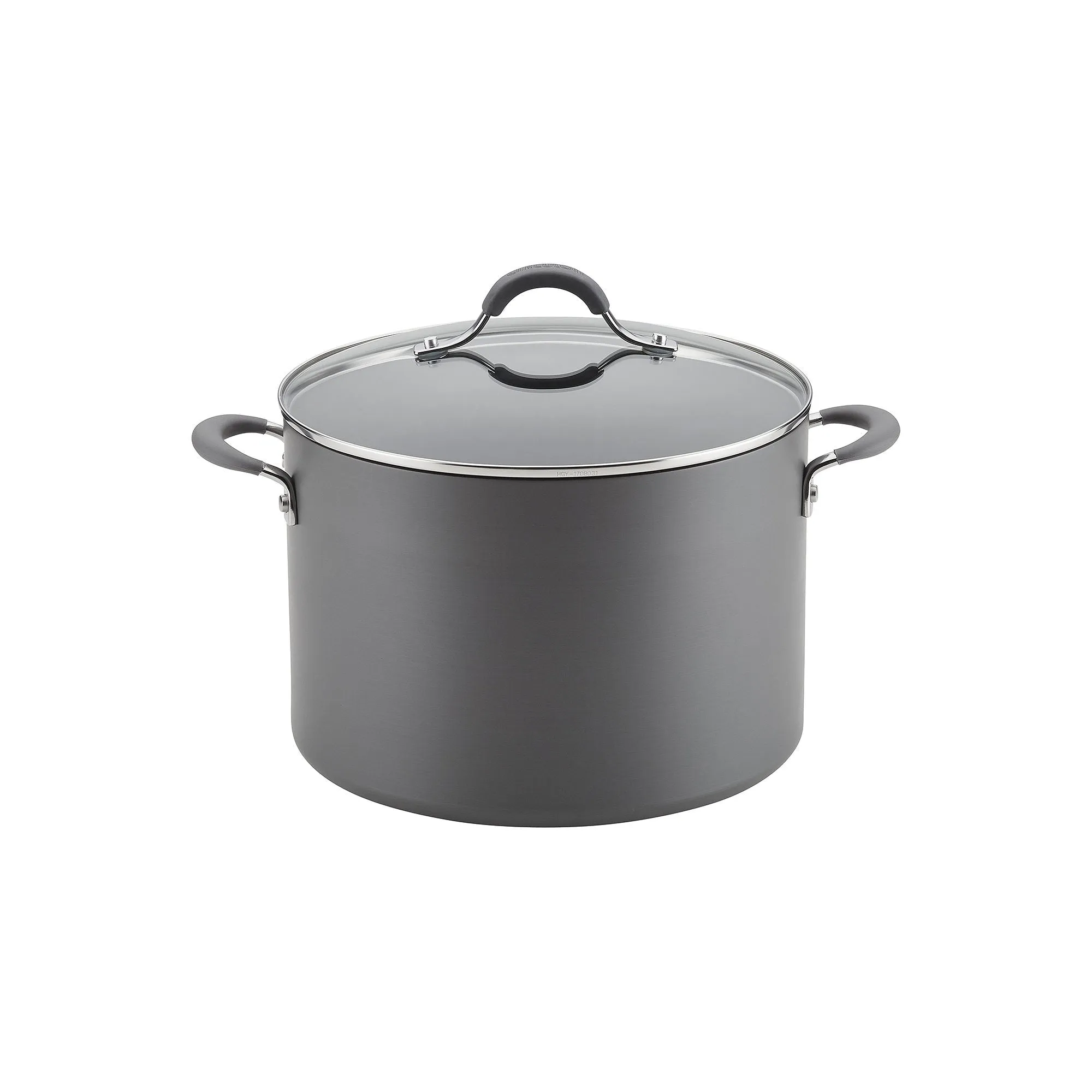Circulon 10-Qt Cov Stockpot Aluminum Dishwasher Safe Non-Stick Stockpot - RED ONE SIZE