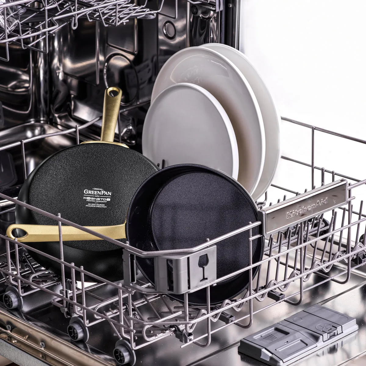 Craft Ceramic Nonstick 8" and 11" Frypan Set | Black