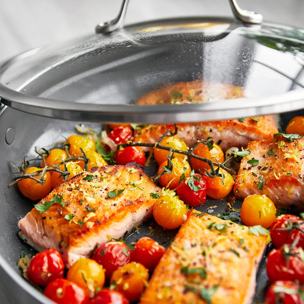 Craft Stainless Steel 12" Everyday Pan with Lid