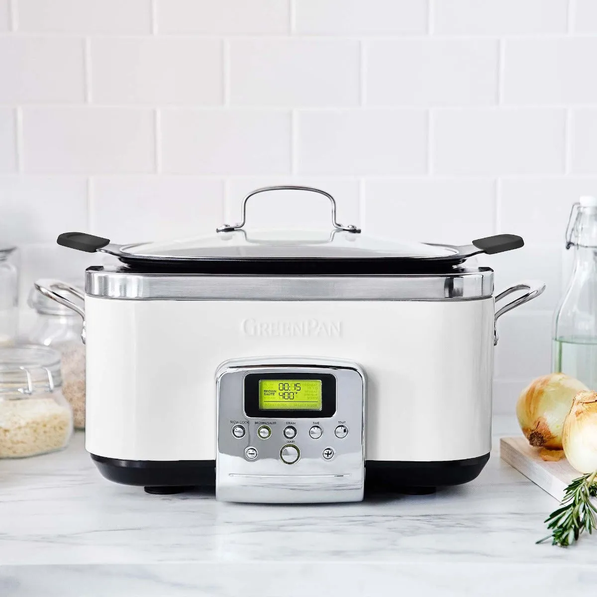 Elite 6-Quart Slow Cooker | Cloud Cream