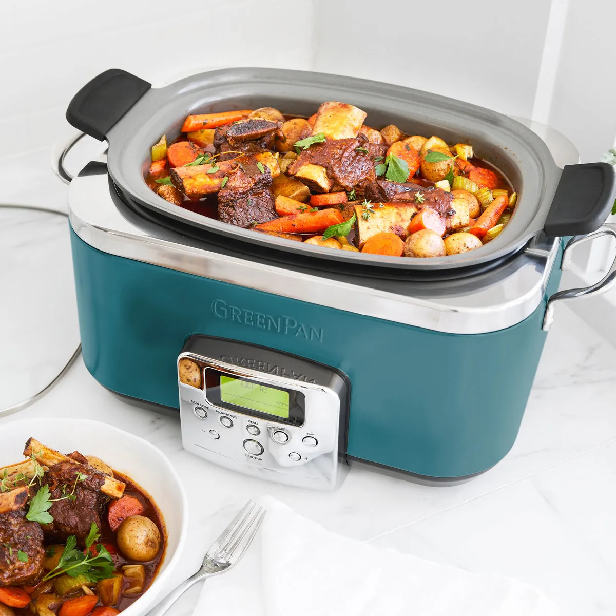 Elite 6-Quart Slow Cooker | Deep Teal