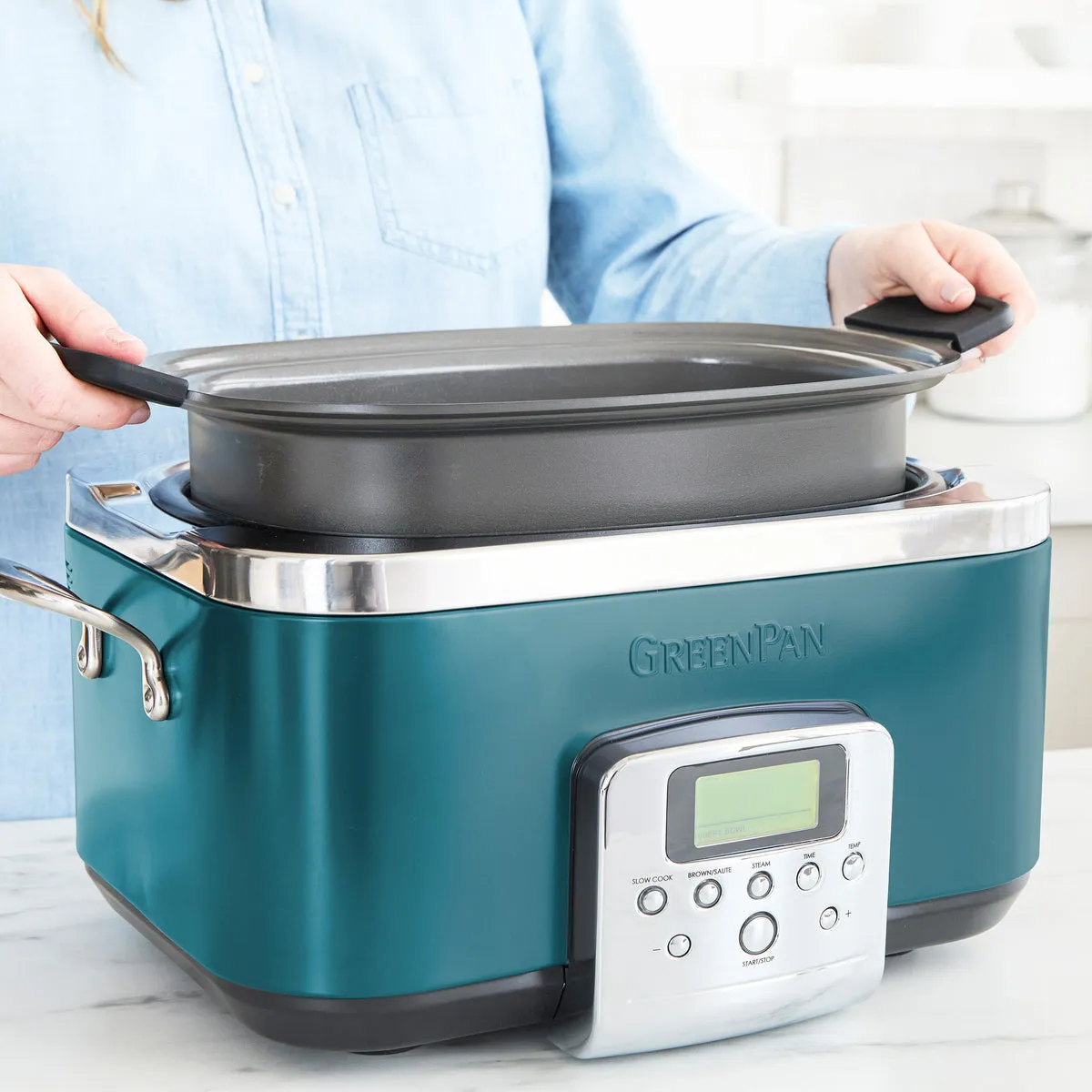 Elite 6-Quart Slow Cooker | Deep Teal