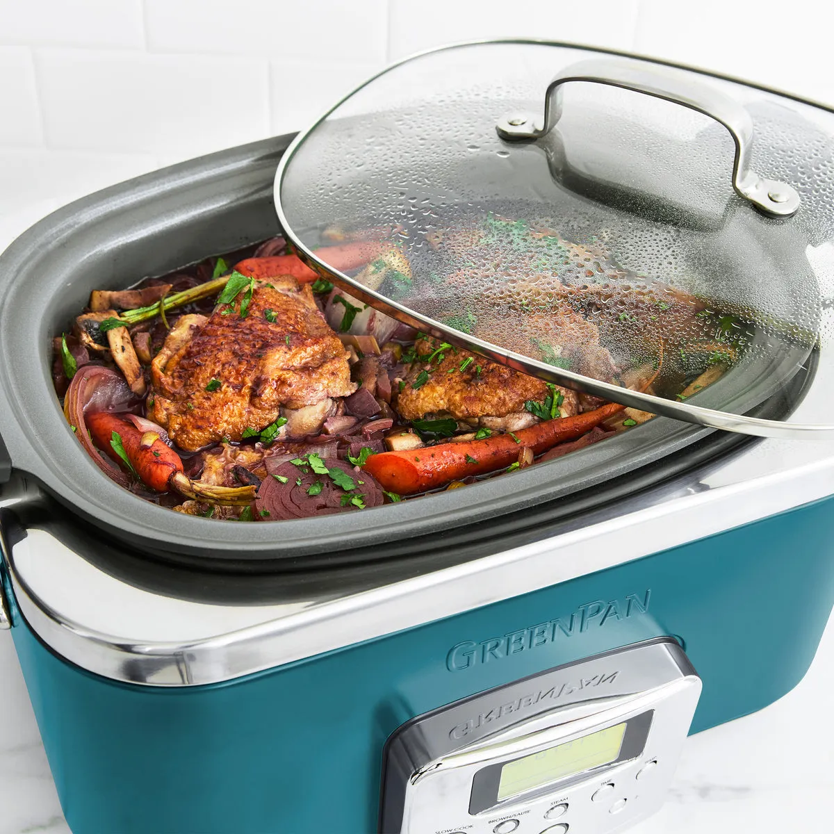 Elite 6-Quart Slow Cooker | Deep Teal
