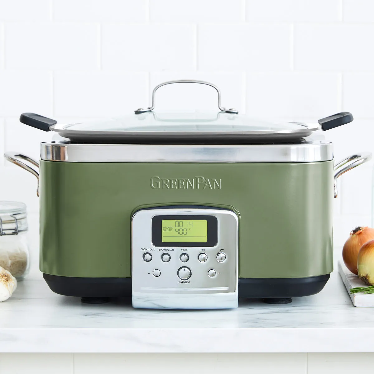 Elite 6-Quart Slow Cooker | Sage