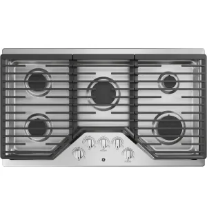 GE Stainless Steel 36" Gas Cooktop - JGP5036SLSS