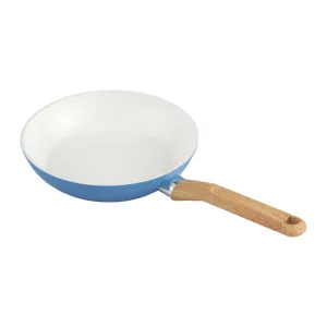 GoodCook 4536 Healthy Ceramic Titanium-infused Fry pan, 8 Inch, Light Blue