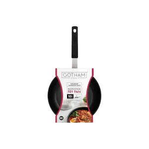 Gotham Steel Pro Series Nsf Nonstick 10" Frying Pan With Removeable Rubber Handle - SILVER ONE SIZE