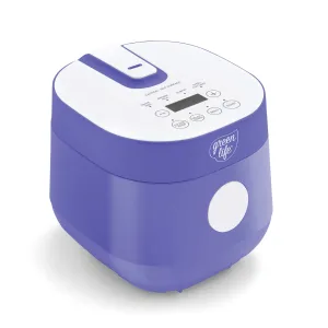 GreenLife 4-Cup Rice & Grains Cooker | Periwinkle