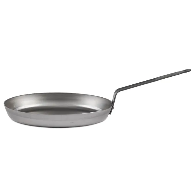 Heavy Oval French Steel Fry Pan