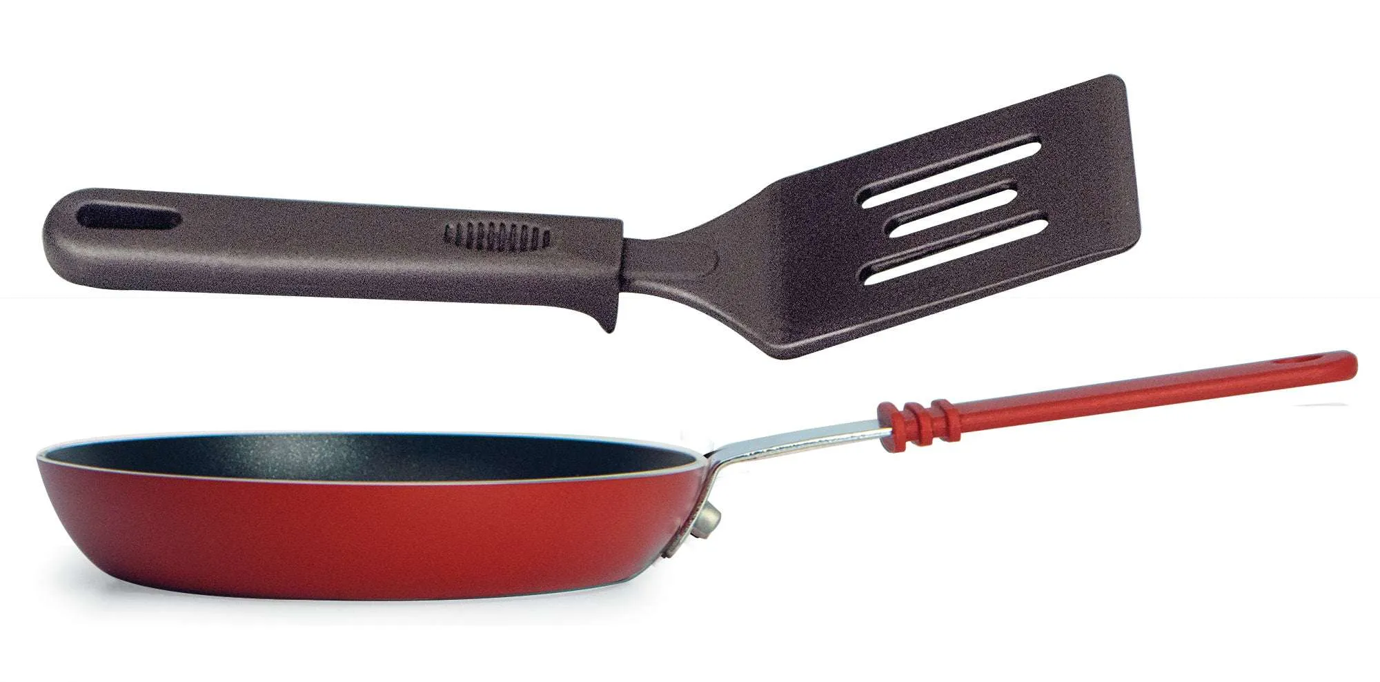 Kitchen Extras Mini Fry Pan Set - Red - Ecolution