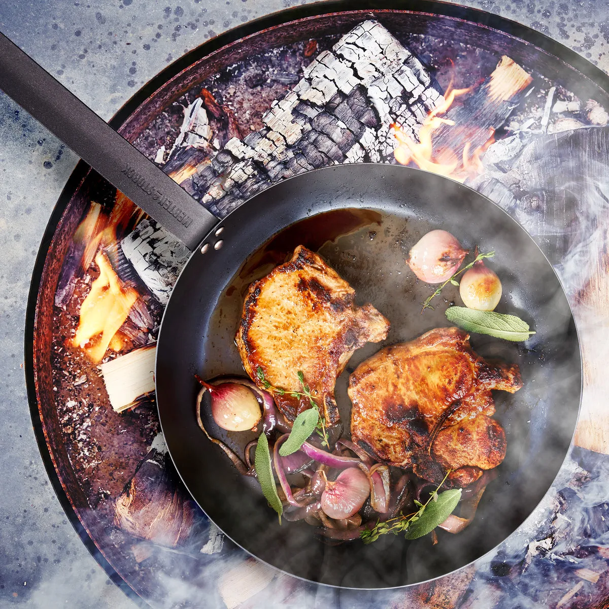 Merten & Storck Carbon Steel 8" Frypan
