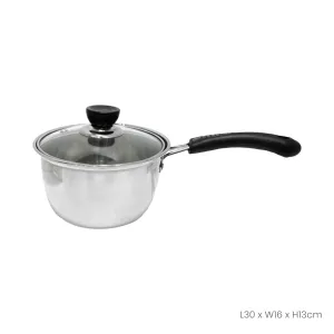 MILK POT 16CM GLASS COVER (HFH8714)