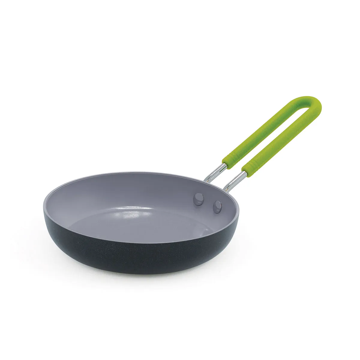 Mini Ceramic Nonstick 5" Round Frypan | Green