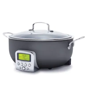 Multifunction Deep Electric Skillet | Graphite
