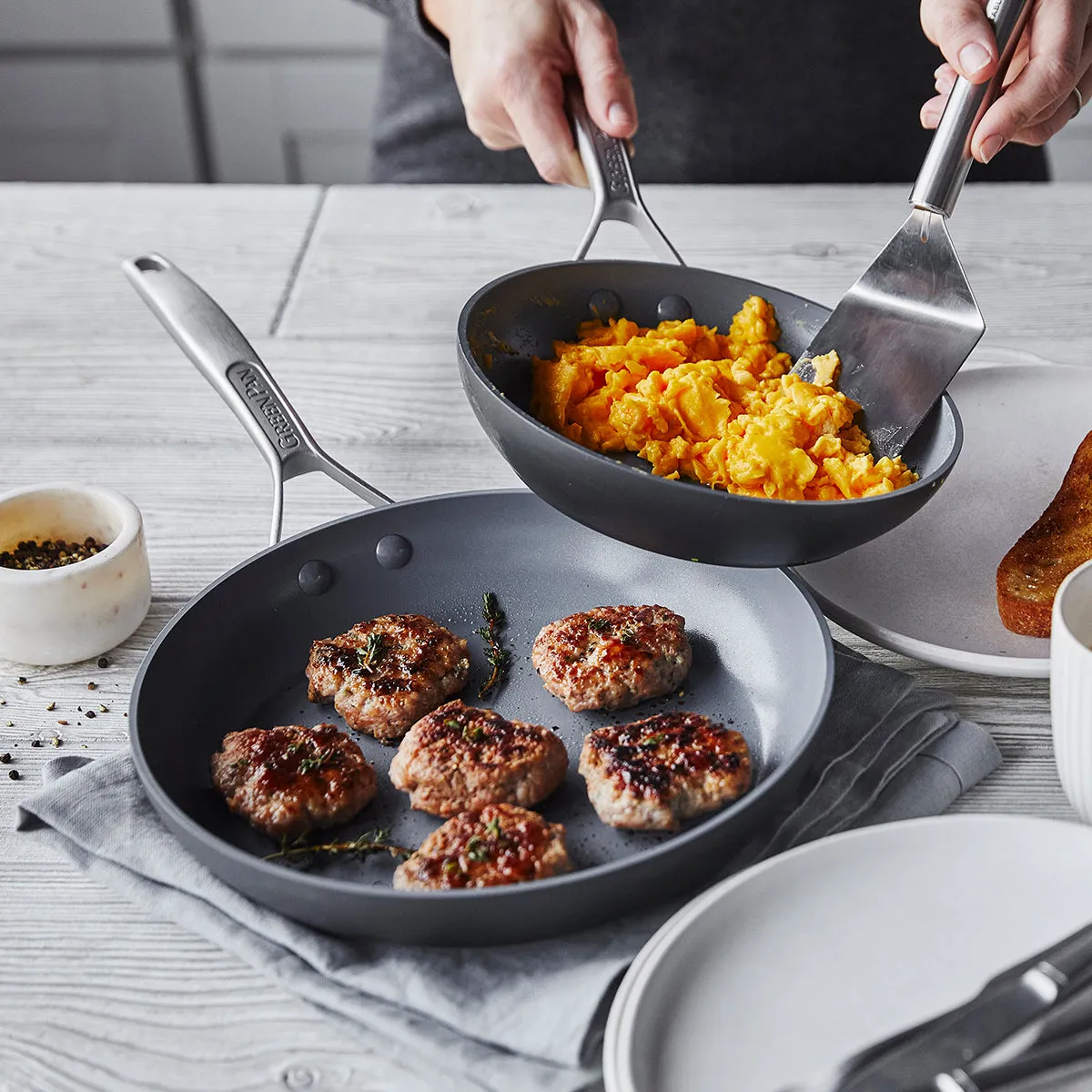 Paris Pro Ceramic Nonstick 11-Piece Cookware Set