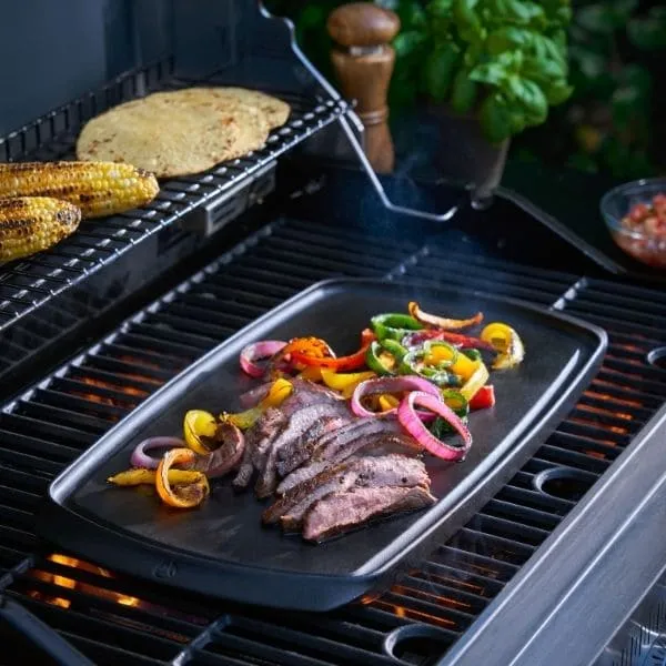 Pre-Seasoned Cast Iron Reversible Grill and Griddle