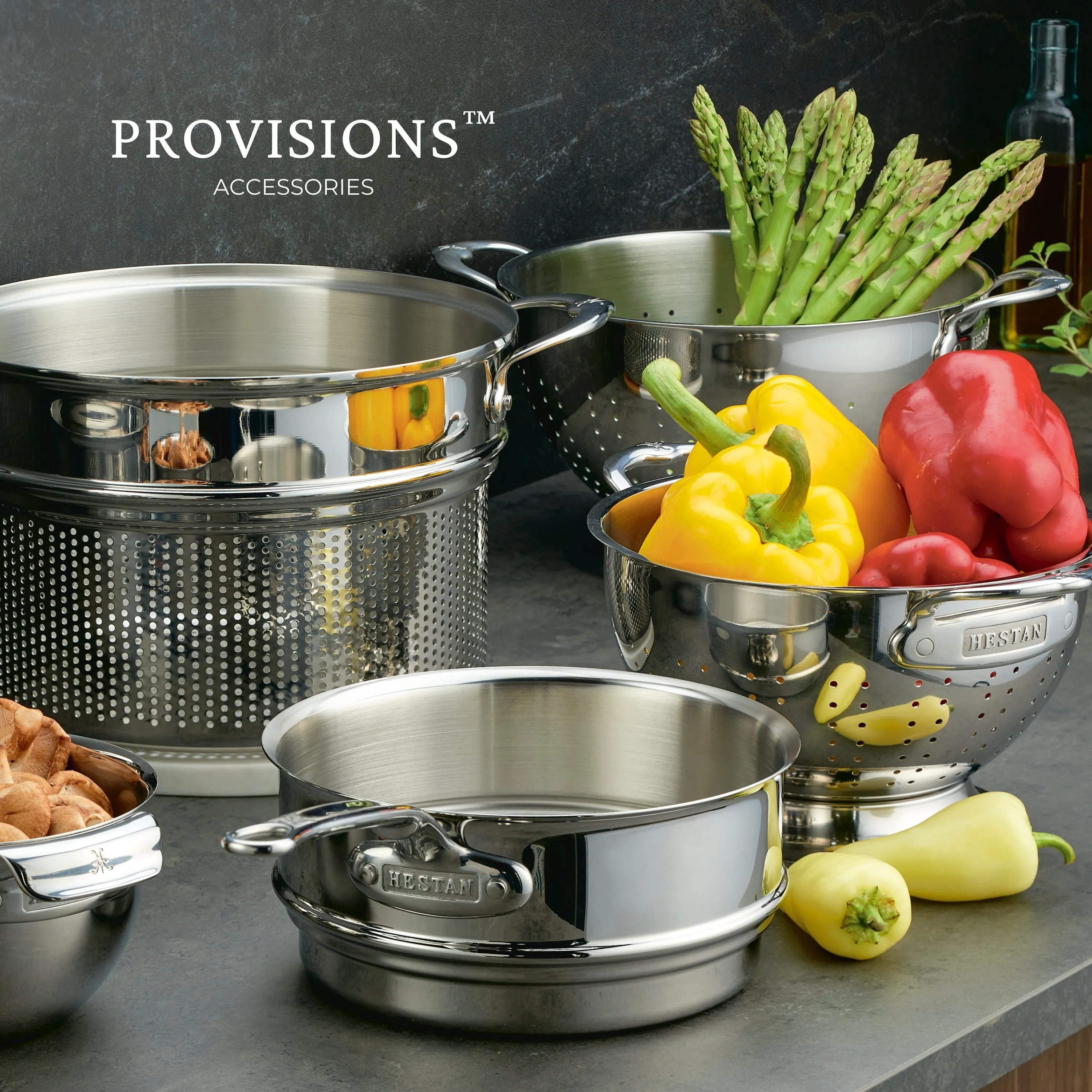 Provisions Stainless Steel Steamer Insert - 3.0qt