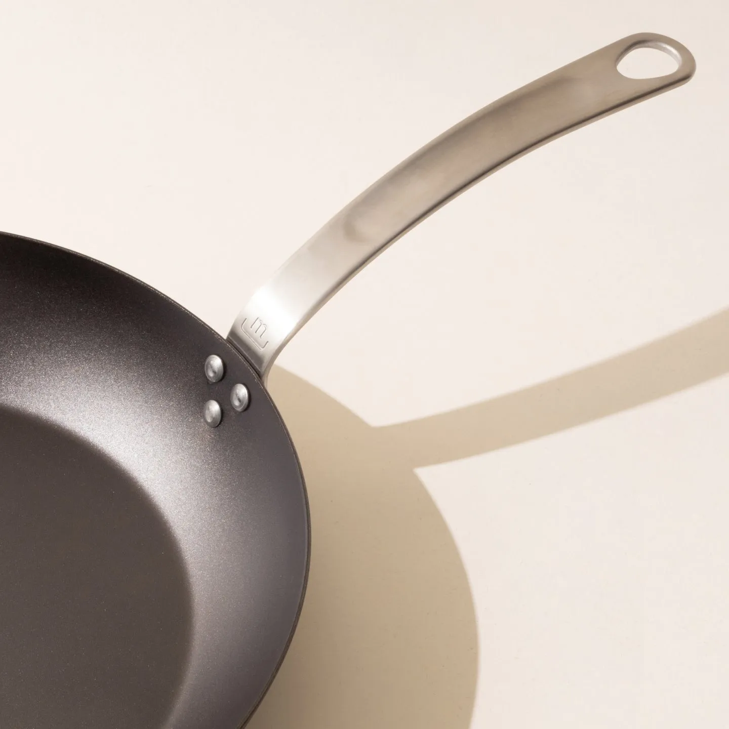 Seasoned Carbon Steel Frying Pan